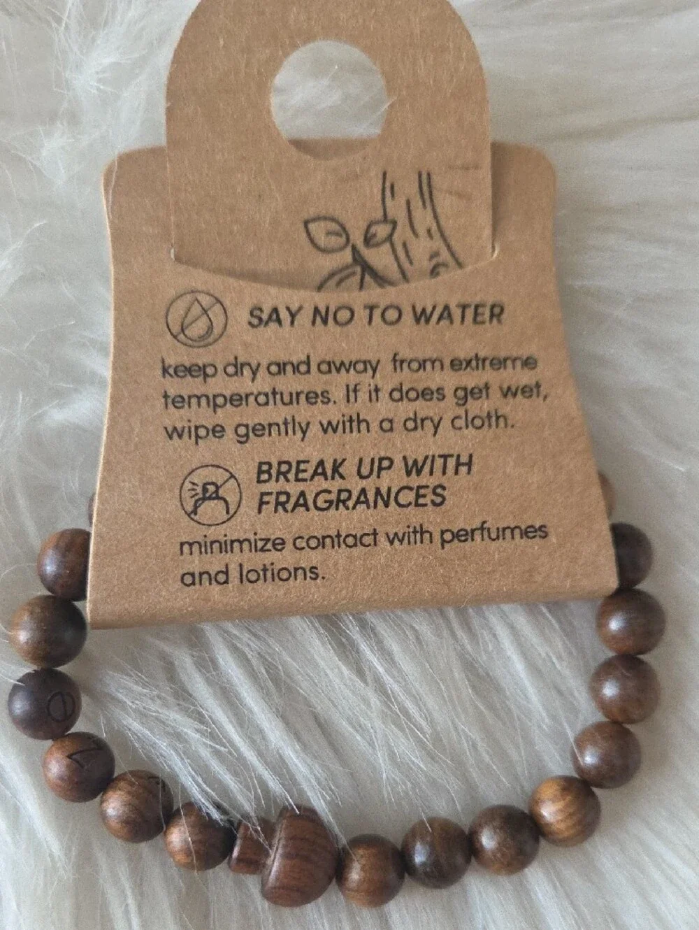 Ryze Wooden Bead Bracelet